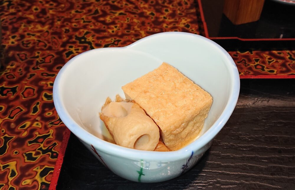 翁寿司の日替わり丼セットの小鉢