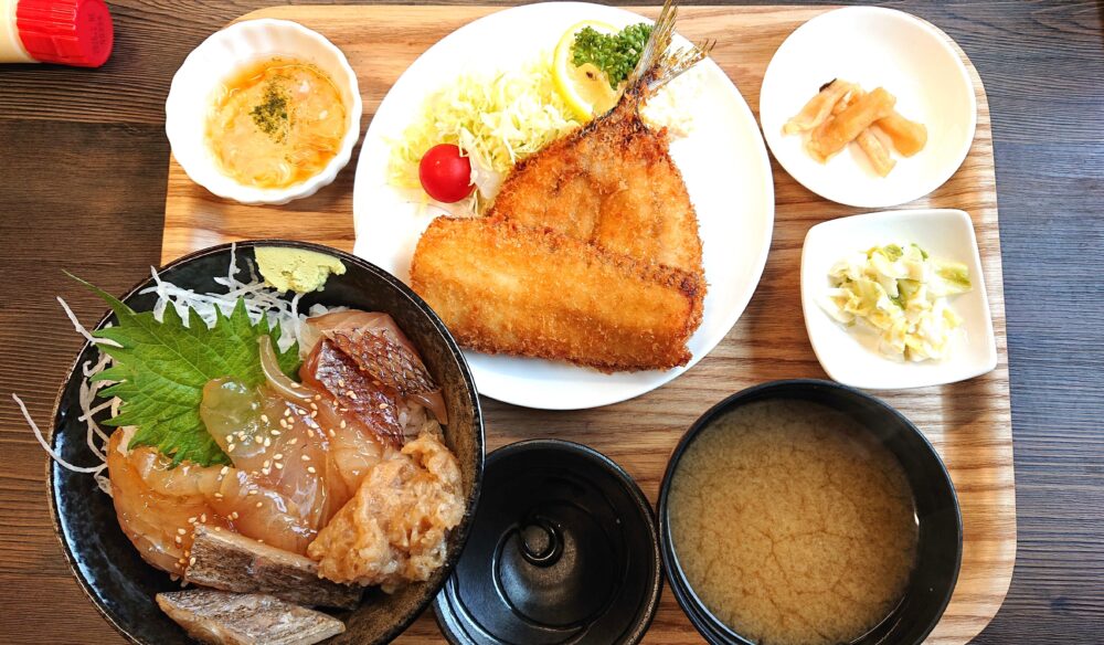 「ぼーめん定食」の全景